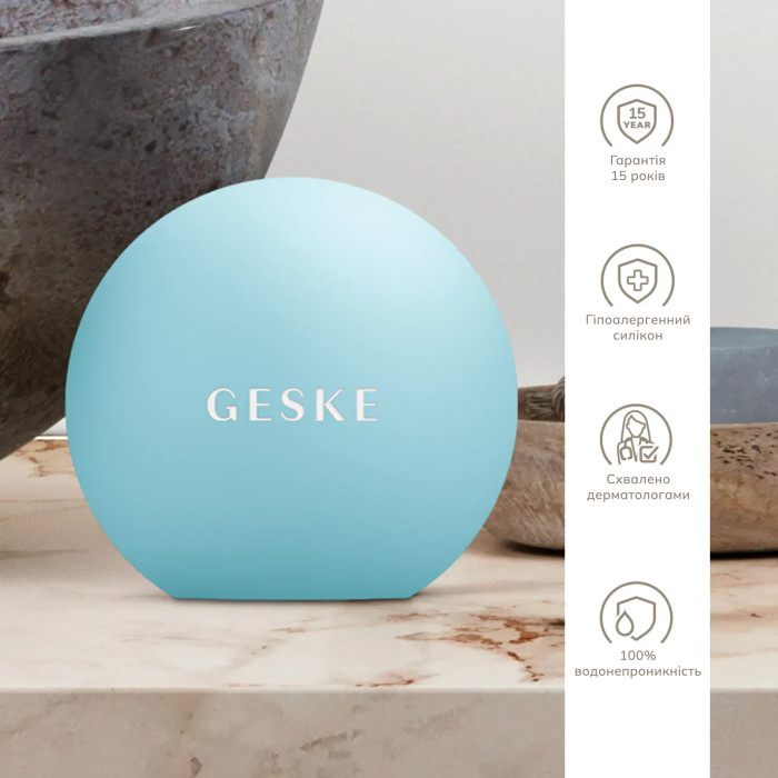 Пристрій для збільшення обʼєму губ GESKE Lip Volumizer&Booster 4в1 Small turquoise