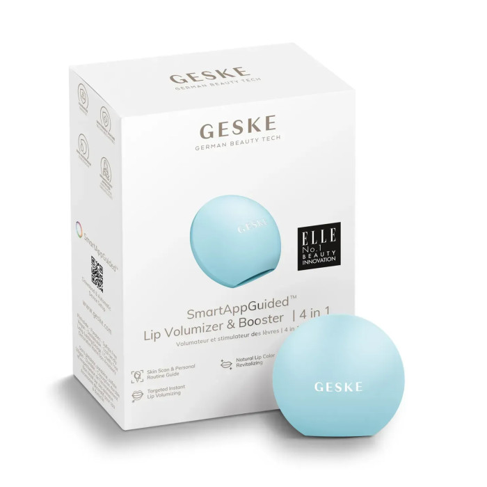 Пристрій для збільшення обʼєму губ GESKE Lip Volumizer&Booster 4в1 Small turquoise