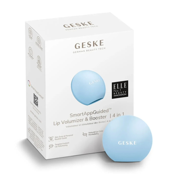 Пристрій для збільшення обʼєму губ GESKE Lip Volumizer&Booster 4в1 Small aquamarine