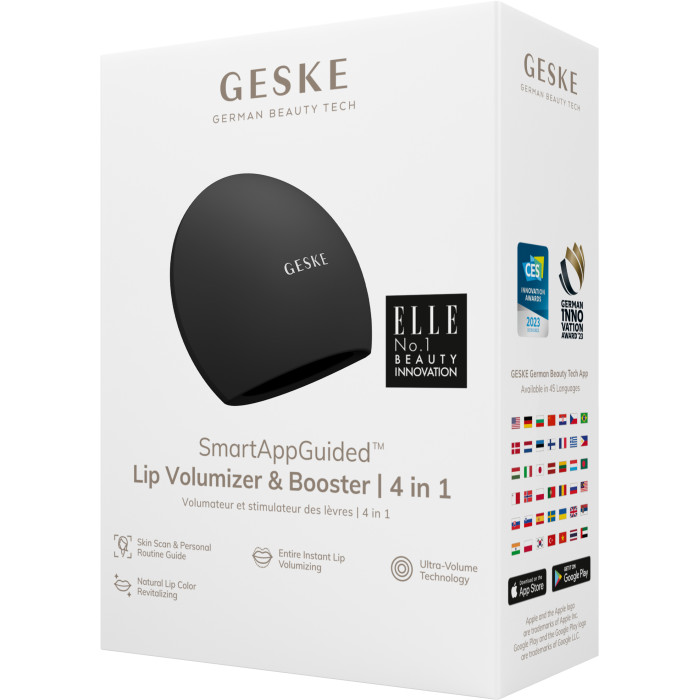 Пристрій для збільшення обʼєму губ GESKE Lip Volumizer&Booster 4в1 Big gray