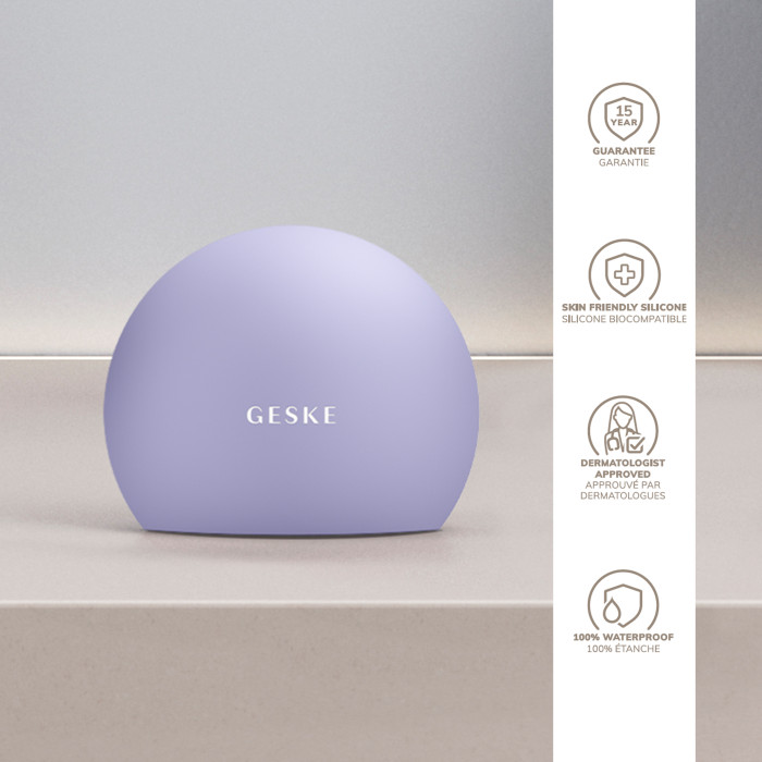 Пристрій для збільшення обʼєму губ GESKE Lip Volumizer&Booster 4в1 Big purple