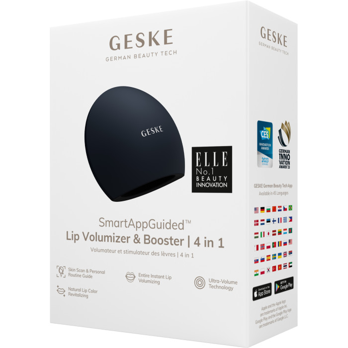 Пристрій для збільшення обʼєму губ GESKE Lip Volumizer&Booster 4в1 Big black