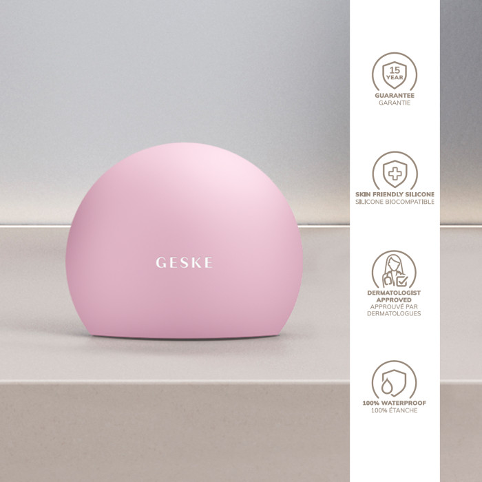 Пристрій для збільшення обʼєму губ GESKE Lip Volumizer&Booster 4в1 Big pink