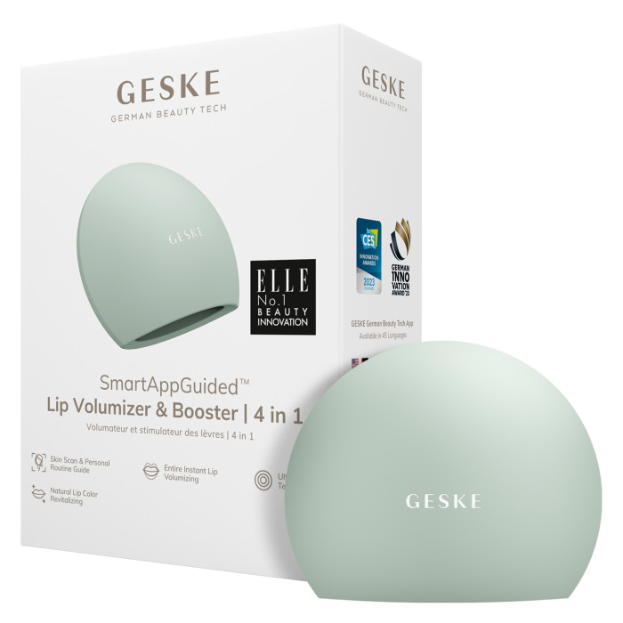 Пристрій для збільшення обʼєму губ GESKE Lip Volumizer&Booster 4в1 Big green