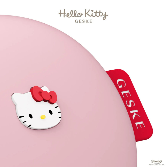 Щітка для обличчя GESKE Facial Brush 3в1 by Hello Kitty pink
