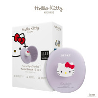 Щітка для обличчя GESKE Facial Brush 3в1 by Hello Kitty з тримачем purple