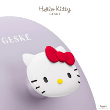 Щітка для обличчя GESKE Facial Brush 3в1 by Hello Kitty з тримачем purple