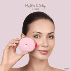 Електронна ультразвукова щітка для обличчя GESKE Sonic Facial Brush 4в1 by Hello Kitty pink