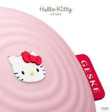 Електронна ультразвукова щітка для обличчя GESKE Sonic Facial Brush 4в1 by Hello Kitty pink