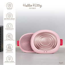 Електронна ультразвукова термощітка для обличчя GESKE Sonic Thermo Facial Brush 5в1 by Hello Kitty pink