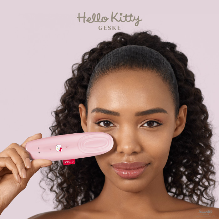 Енерджайзер для очей GESKE Warm&Cool Eye Energizer 6в1 by Hello Kitty pink