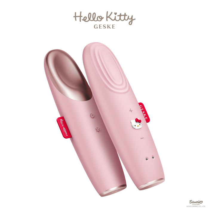 Енерджайзер для очей GESKE Warm&Cool Eye Energizer 6в1 by Hello Kitty pink