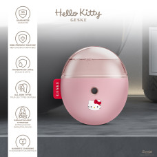 Електронний освіжувач для зволоження обличчя GESKE Facial Hydration Refresher 4в1 by Hello Kitty pink