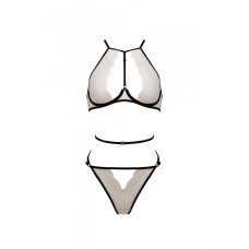 Комплект білизни Passion CHIKA SET, L/XL, cream, топ, трусики