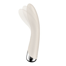 Вібратор точки G з обертанням Satisfyer Spinning Vibe 1 Beige, 2 мотори