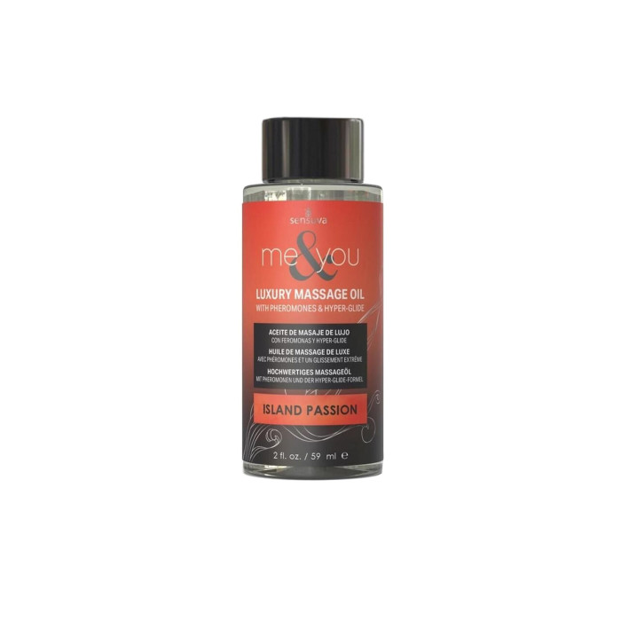 Масажна олія Sensuva Me&You - Island Passion (Wild Passion Fruit & Island Guava) 59 мл