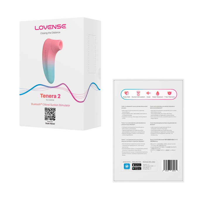 Вакуумний кліторальний смарт-стимулятор Lovense Tenera 2