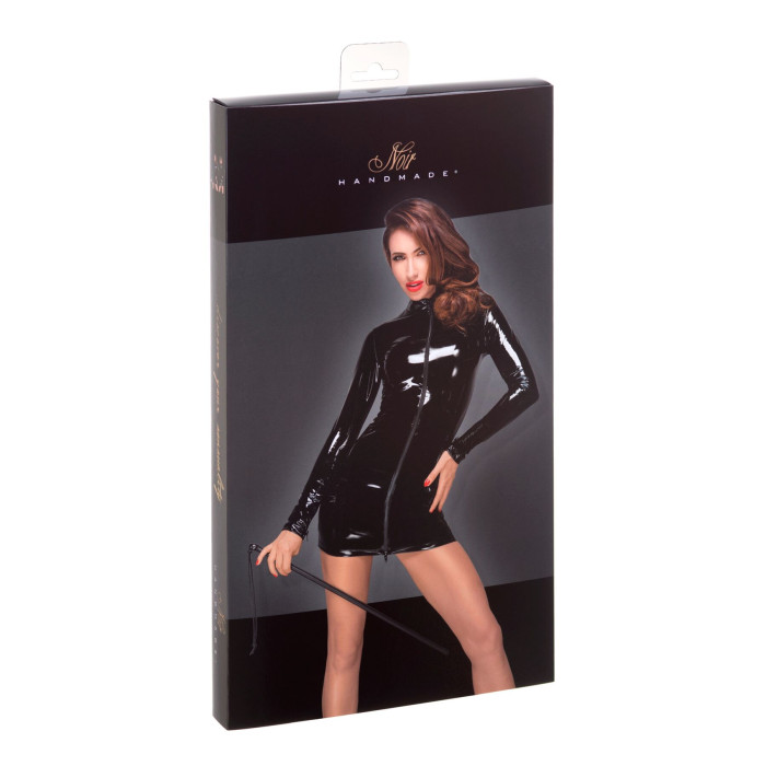 Сукня з мокрим ефектом Noir Handmade F187 PVC mini dress, M