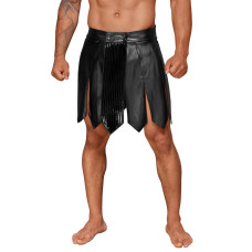 Чоловіча спідниця гладіатора Noir Handmade H053 Eco leather men's gladiator skirt, XL, екошкіра