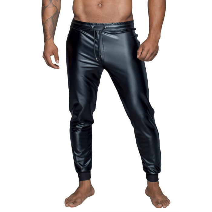 Чоловічі трегінси Noir Handmade H063 Powerwetlook treggings, XXL, мокрий ефект