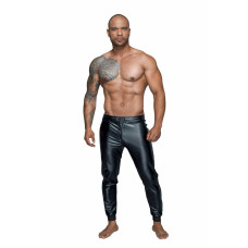 Чоловічі трегінси Noir Handmade H063 Powerwetlook treggings, XXL, мокрий ефект