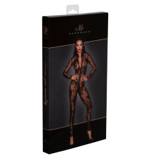 Сітчастий бодістокінг Noir Handmade F237 Long tulle overall, XXL