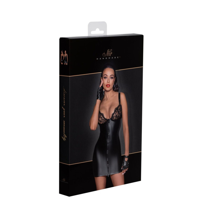 Сукня з мокрим ефектом Noir Handmade F254 Powerwetlook mini-dress, XL