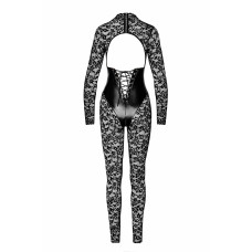 Комбінезон Noir Handmade F299 Enigma, XL, мереживо, довгий рукав, імітація корсета, доступ