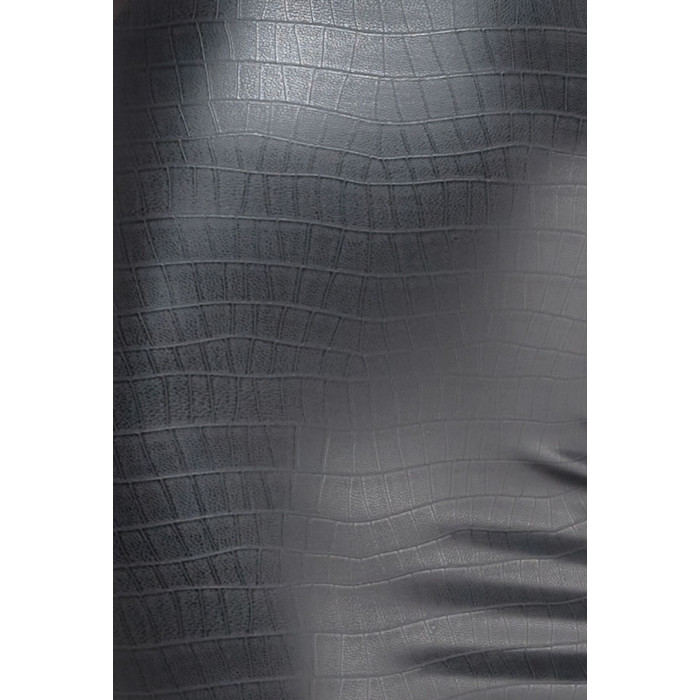 Трусики-стрінги Noir Handmade P012 Wild, M, під латекс, крокодиловий принт, застібки з боків