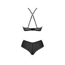 Комплект Passion KERRIA BIKINI black, L/XL, бралет і трусики-бікіні