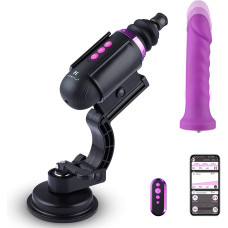 Міні секс-машина Hismith Mini Capsule Sex-Machine with Strong Suction Cup  (м'ята паковання!!!)