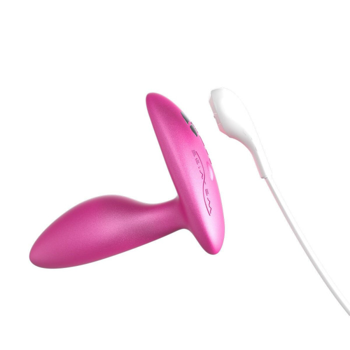 Анальна смарт-вібропробка We-Vibe Ditto+ Cosmic Pink, 10 режимів, пульт ДК