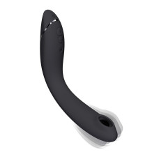 Вакуумний стимулятор для точки G та клітора з вібрацією Womanizer OG Dark Grey, 12 рівнів, 3 режими