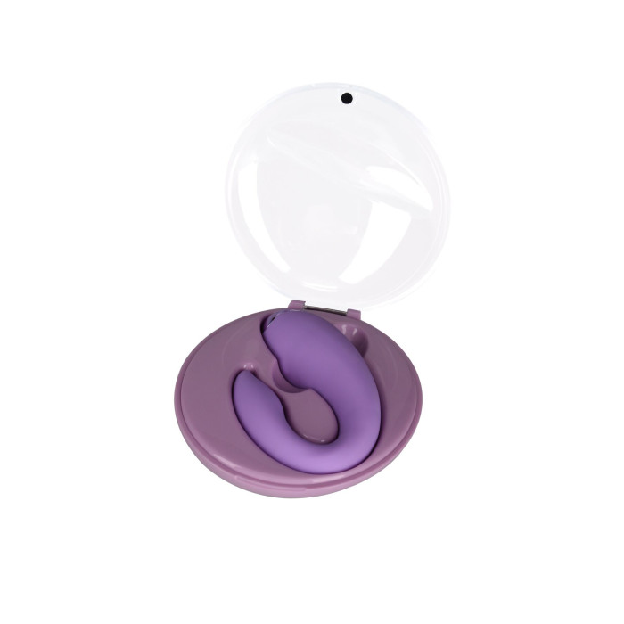 Вібратор для пар FairyGasm PleasureBerry violet, зарядний кейс, пульт ДК