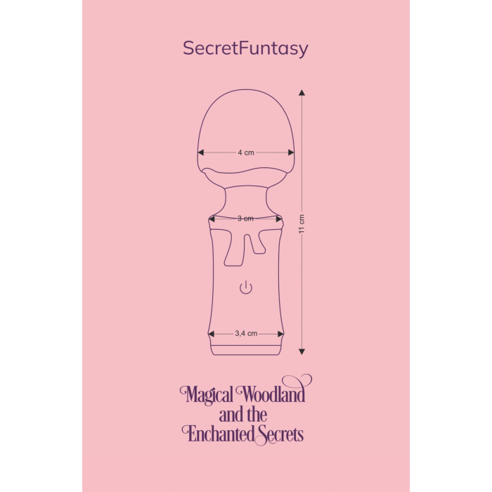 Мінівібромасажер FairyGasm SecretFuntasy green