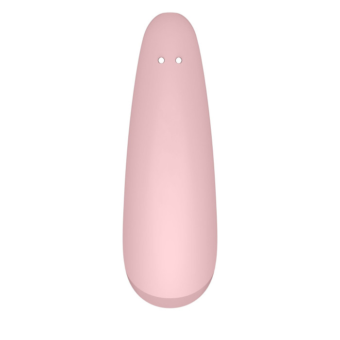 Вакуумний кліторальний стимулятор Satisfyer Curvy 2+ Pink з керуванням через інтернет