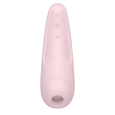 Вакуумний кліторальний стимулятор Satisfyer Curvy 2+ Pink з керуванням через інтернет