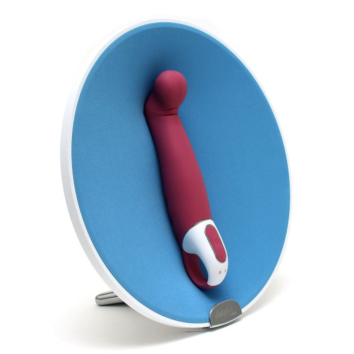 Дисплей-тарелка с вибратором Satisfyer Vibes Petting Hippo