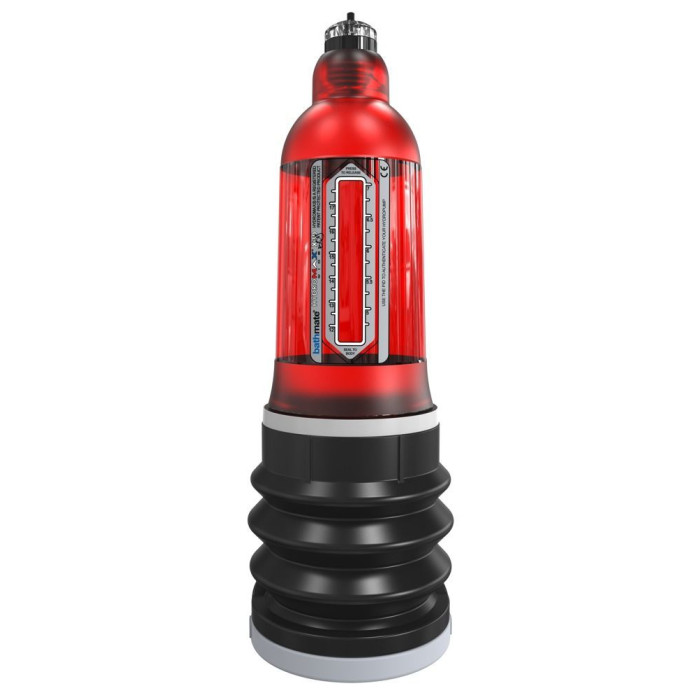 Гідропомпа Bathmate Hydromax 7 WideBoy Red, для члена довжиною від 12,5 до 18 см, діаметр до 5,5 см