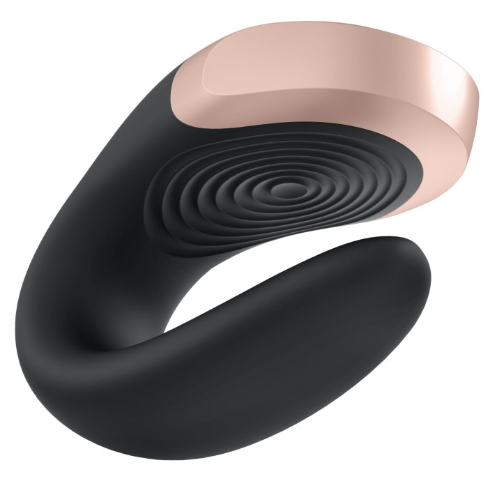 Смарт-вібратор для пар Satisfyer Double Love (Black) (м'яте паковання!!!)