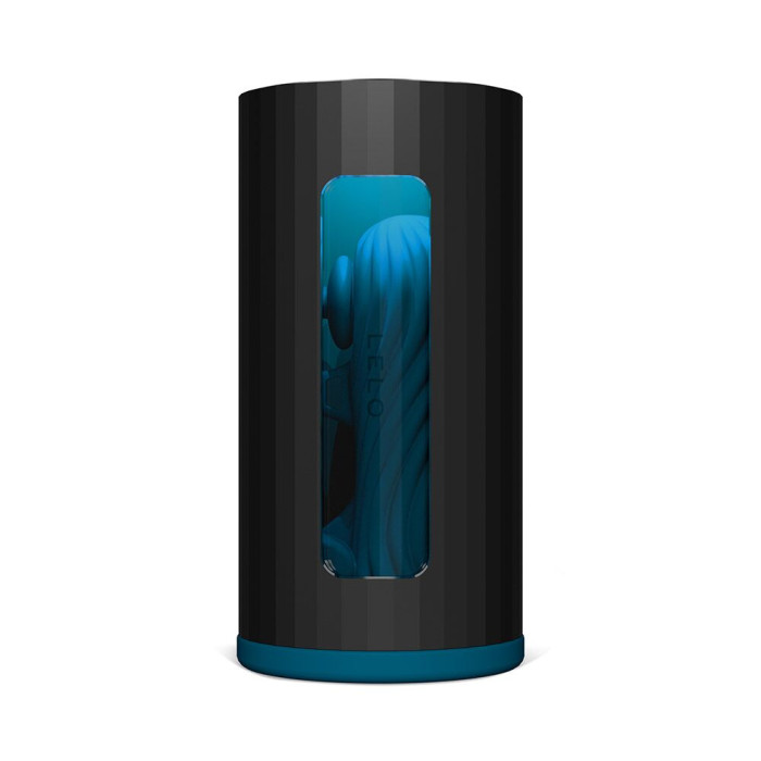 Смарт-мастурбатор LELO F1S V3 Teal, 2 мотори, 8 режимів, стимуляція звуковими хвилями