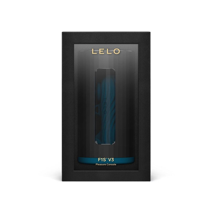 Смарт-мастурбатор LELO F1S V3 Teal, 2 мотори, 8 режимів, стимуляція звуковими хвилями
