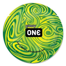 Набір презервативів ONE Glowing Pleasures, 100 шт, світяться в темряві, зі змазкою, паковання-тубус
