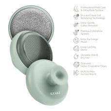 Набір для догляду за стопами з ручкою GESKE Dual Foot Smoothener 9в1 green