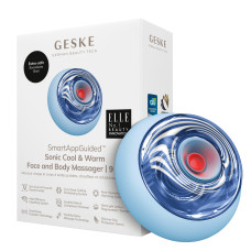 Масажер для обличчя та тіла GESKE Sonic Cool&Warm Face and Body Massager 9в1 aquamarine
