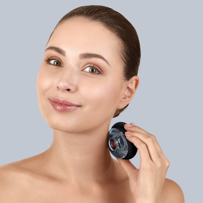 Масажер для обличчя та тіла GESKE Sonic Cool&Warm Face and Body Massager 9в1 black