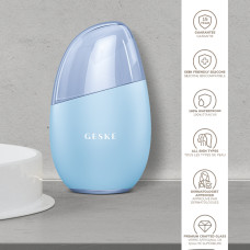 Масажер для обличчя GESKE Cool&Warm Eye and Face Massager 7в1 aquamarine