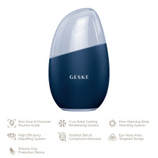 Масажер для обличчя GESKE Cool&Warm Eye and Face Massager 7в1 midnight