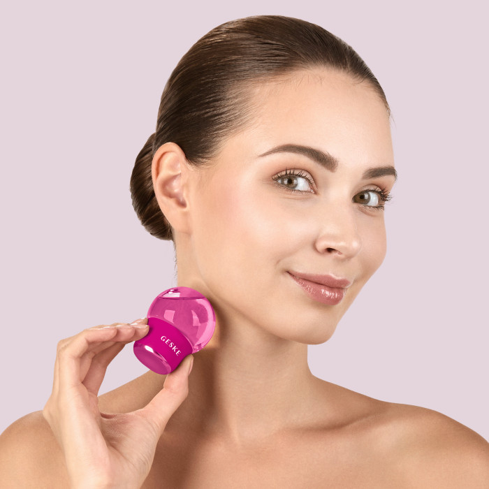 Масажер для обличчя і тіла GESKE Cool&Warm Face and Body Massager 7в1 magenta