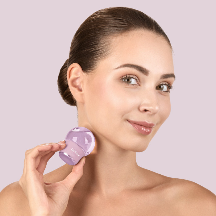 Масажер для обличчя і тіла GESKE Cool&Warm Face and Body Massager 7в1 pink